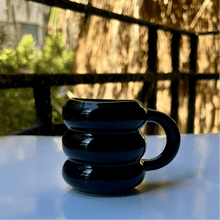 product_ Black Cozy Mug (small size) name - KhogaKhoga