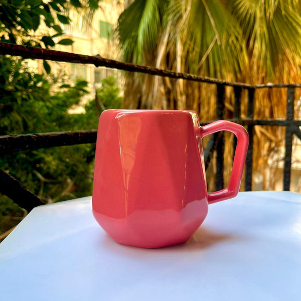 product_ Diamond Mug (Red) name - KhogaKhoga