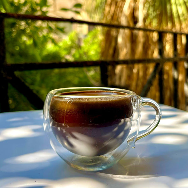 product_ Double Glass Cup name - KhogaKhoga