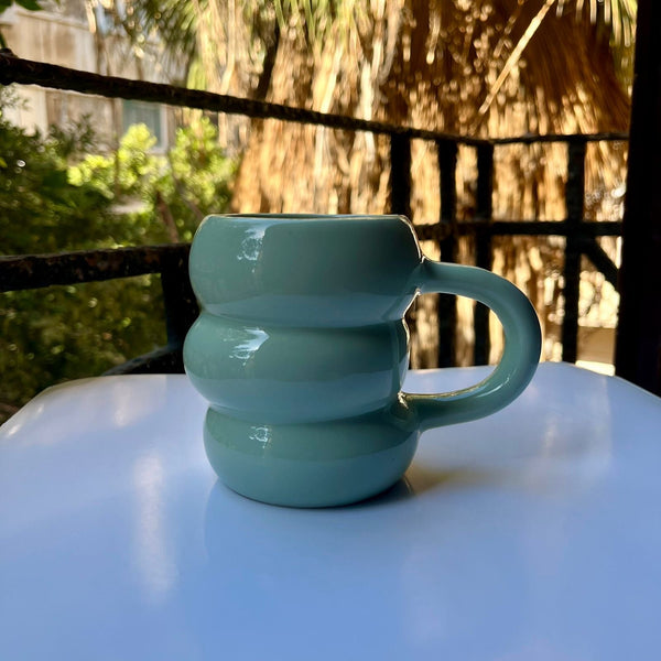product_ Mint Green Cozy Mug name - KhogaKhoga