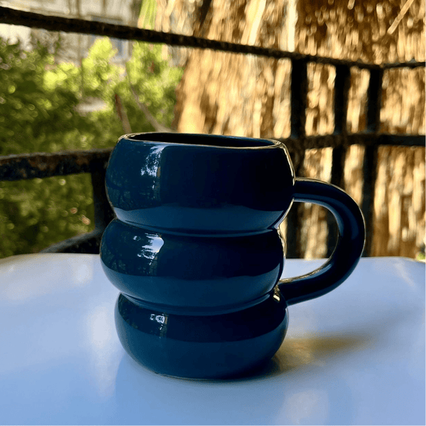 product_ Navy Cozy Mug name - KhogaKhoga