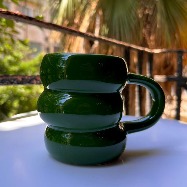 product_ Olive Cozy Mug name - KhogaKhoga